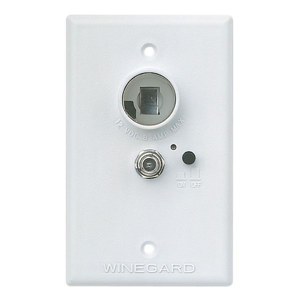 Winegard Winegard RV-7042 Wall Plate / Power Supply - White RV-7042 - main